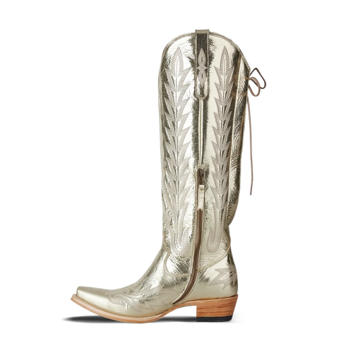 Lane Lexington Knee High Corset - Champagne Metallic