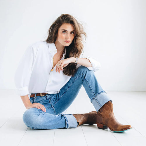 Lane Emma Jane Bootie — Desert Clay