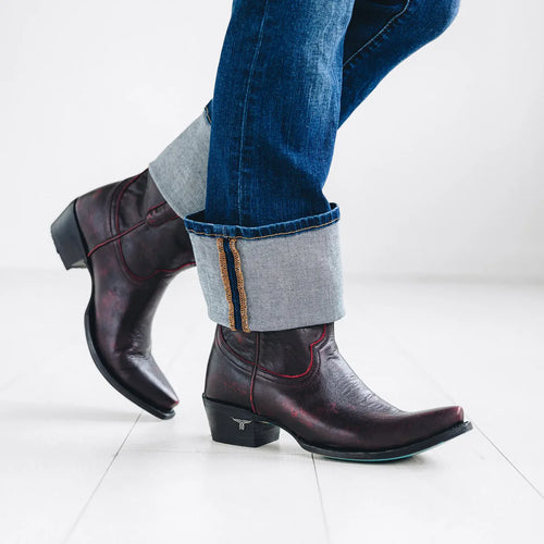 Lane Emma Jane Bootie — Black Cherry