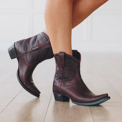 Lane Emma Jane Bootie — Black Cherry