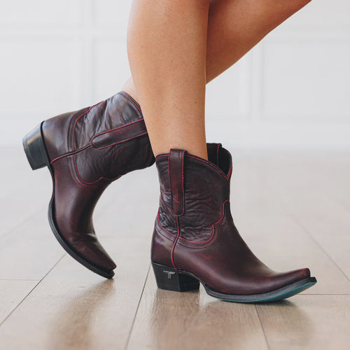 Lane Emma Jane Bootie — Black Cherry