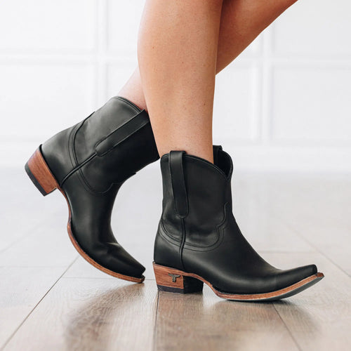 Lane Emma Jane Bootie Jet Black