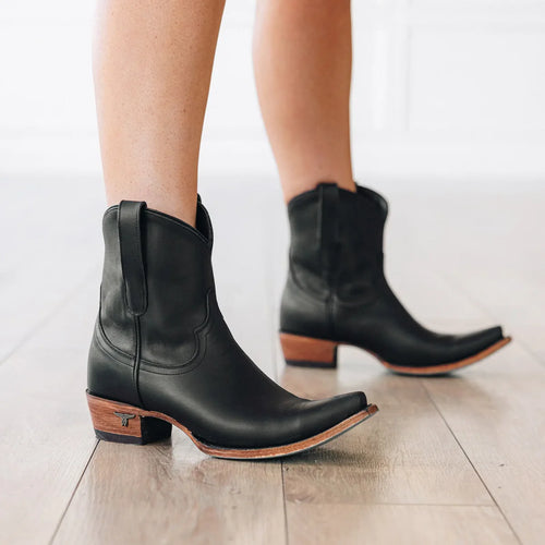 Lane Emma Jane Bootie Jet Black