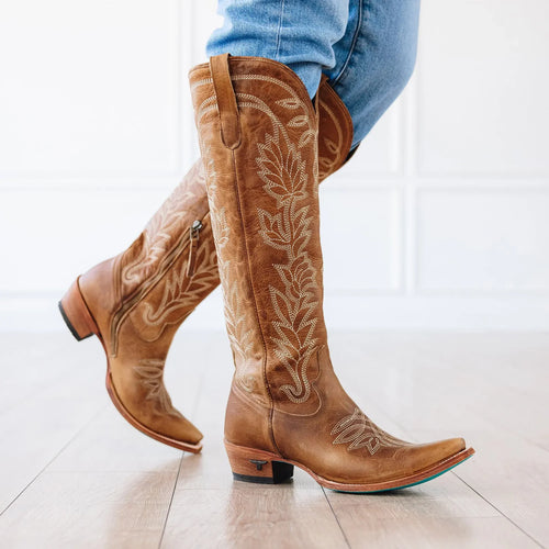 Lane Sandaga Knee High — Desert Clay