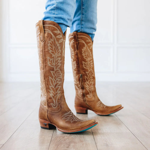 Lane Sandaga Knee High — Desert Clay
