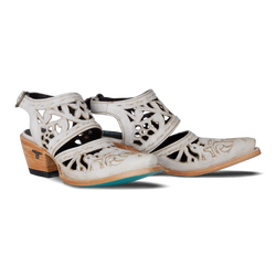 Lane Robin Cut Out Slingback Mule — Ceramic Crackle
