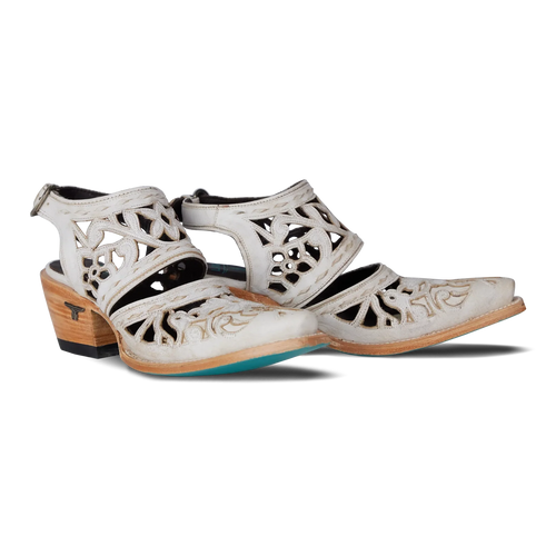 Lane Robin Cut Out Slingback Mule — Ceramic Crackle