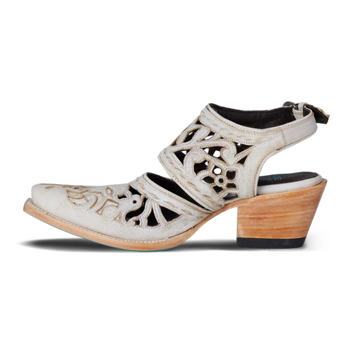 Lane Robin Cut Out Slingback Mule — Ceramic Crackle