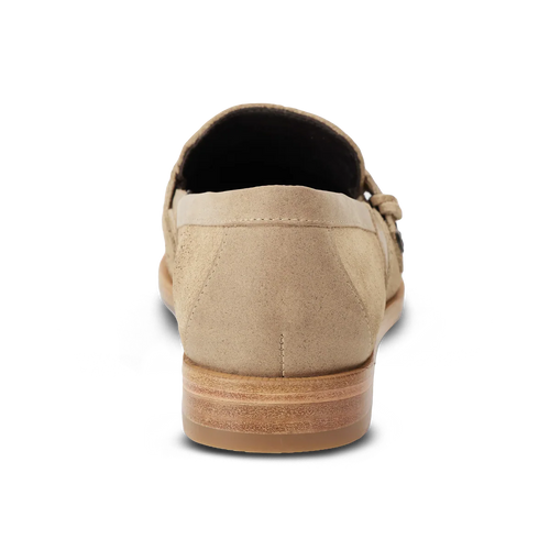 Lane Martingale Loafer — Latte Suede