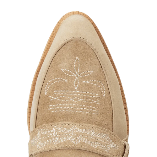 Lane Martingale Loafer — Latte Suede