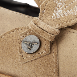 Lane Martingale Loafer — Latte Suede