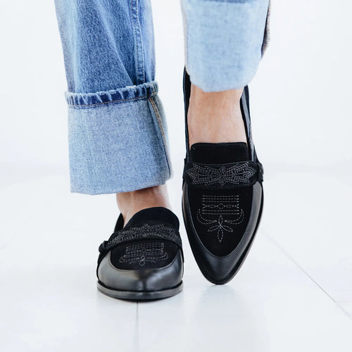 Lane Martingale Loafer — Jet Black