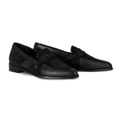 Lane Martingale Loafer — Jet Black