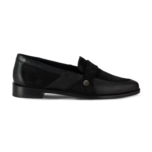 Lane Martingale Loafer — Jet Black