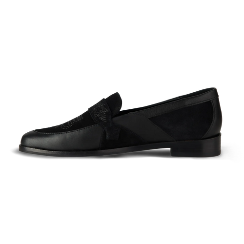 Lane Martingale Loafer — Jet Black