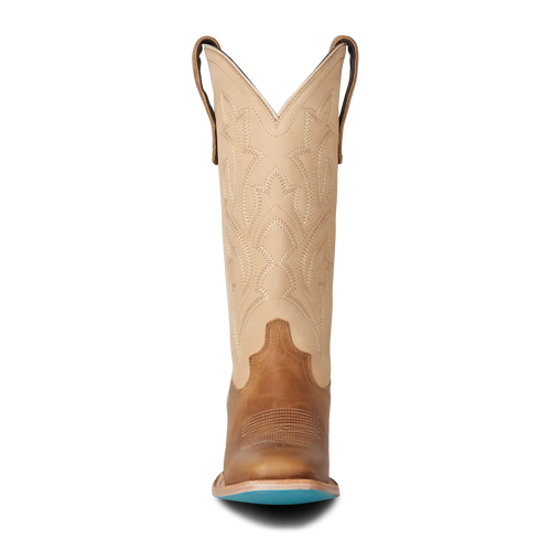 Lane Classic Square Boot – Desert Clay & Pale Ivory