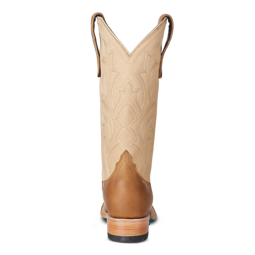 Lane Classic Square Boot – Desert Clay & Pale Ivory