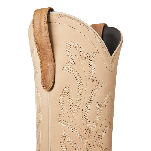 Lane Classic Square Boot – Desert Clay & Pale Ivory