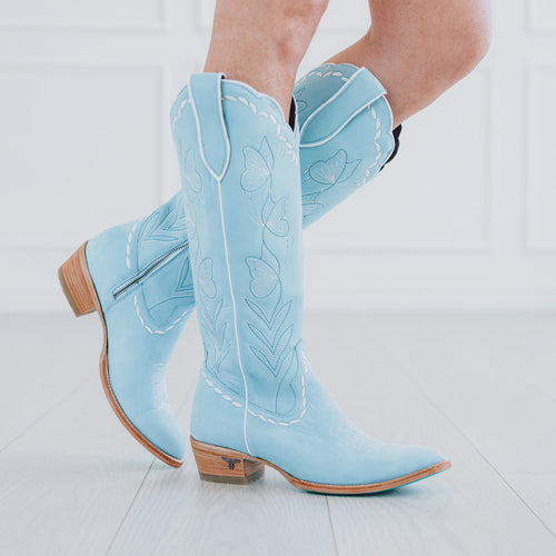 Lane Sweet Memories Knee High — Powder Blue