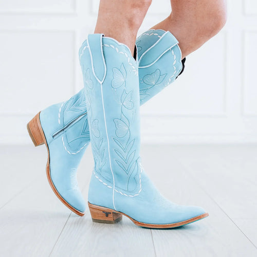 Lane Sweet Memories Knee High — Powder Blue