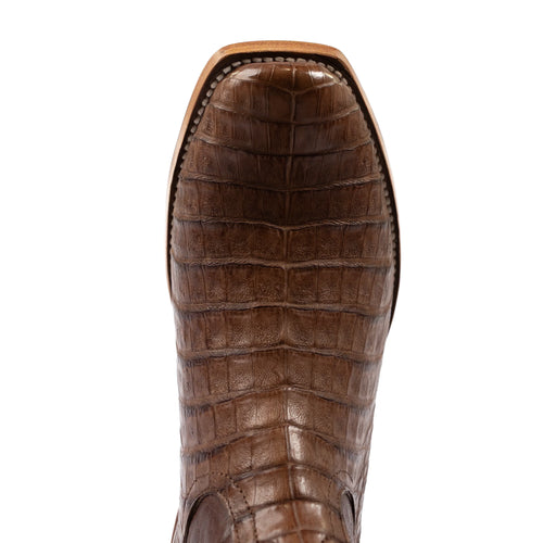 Horse Power Post Oak Caiman Belly Western Boot