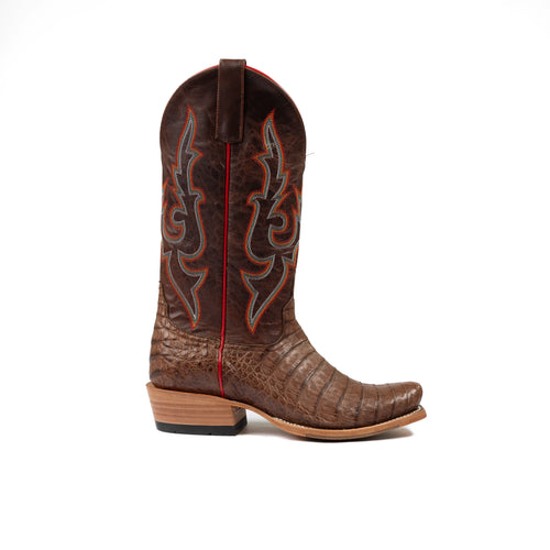 Horse Power Post Oak Caiman Belly Western Boot
