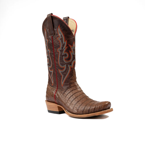 Horse Power Post Oak Caiman Belly Western Boot