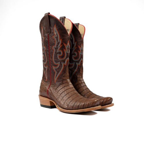 Horse Power Post Oak Caiman Belly Western Boot