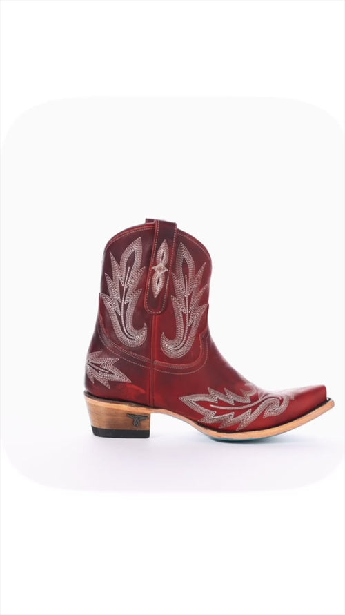 Lane Lexington Bootie - Smoldering Ruby