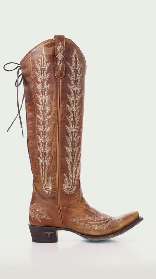 Lane Lexington Knee High Corset - Desert Clay