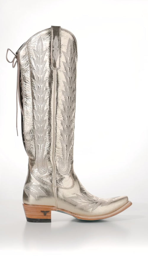 Lane Lexington Knee High Corset - Champagne Metallic