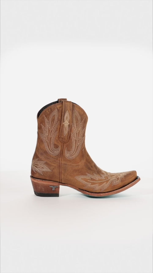 Lane Lexington Bootie - Burnt Caramel