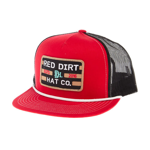 Red Dirt Hat Co Big Britches Cap – Red/Black