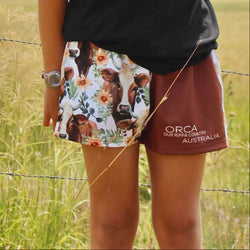 Our Rippa - Floral Cow