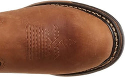 Rocky Original Ride Branson Roper Steel Toe Western Boot – Aztec Crazy Horse
